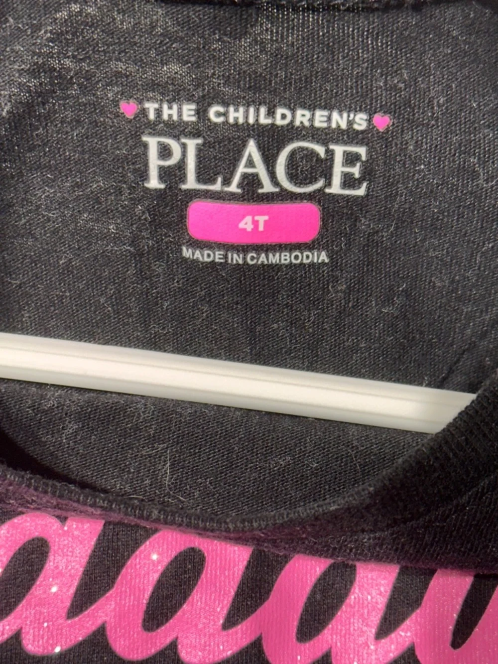 The Childrens Place color black